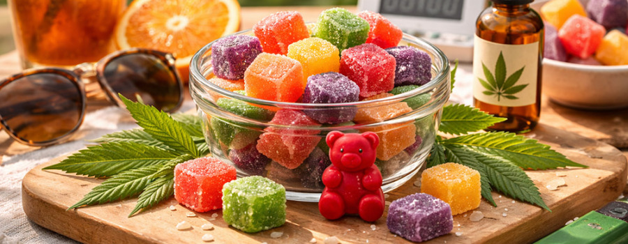 Combien de temps durent les gummies THC ? Début, pic et risques